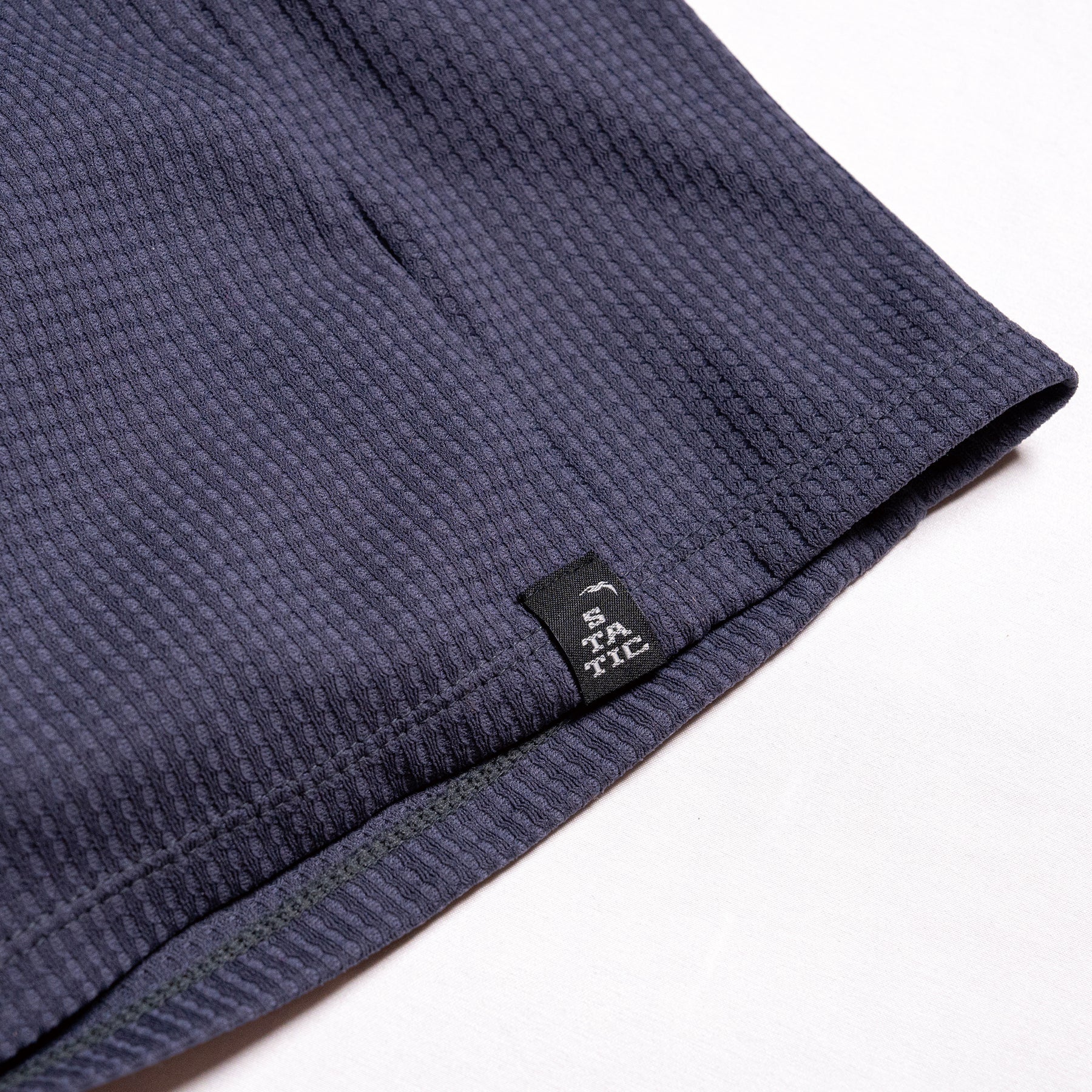 DOUBLECELL ZIP NECK L/S SHIRTS