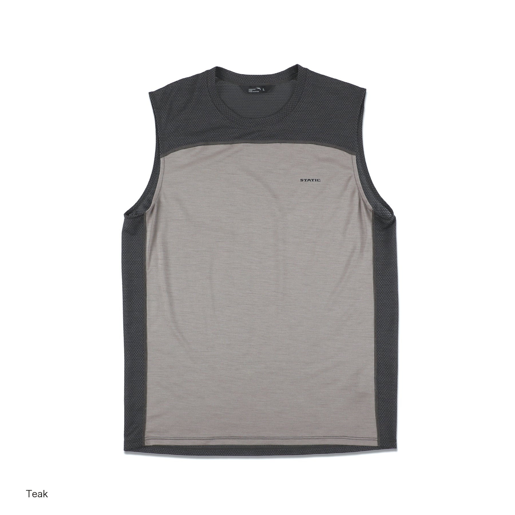 CHORD WOOL SLEEVELESS